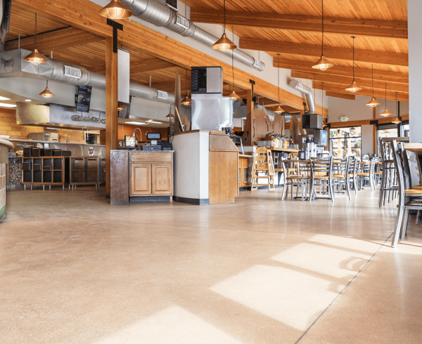 Polished and Stained Concrete